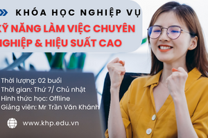 Kỹ năng làm việc chuyên nghiệp và Hiệu suất cao (Khóa yêu thích)